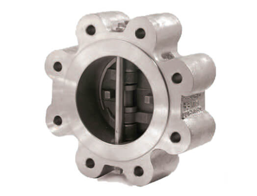 Dual Disc Spring Loaded Wafer Check Valve